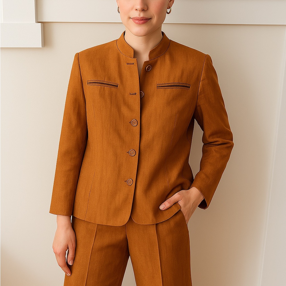 Liz Claiborne 'Studio' Linen Suit